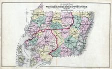 Wicomico - Somerset - Worcester Counties Map